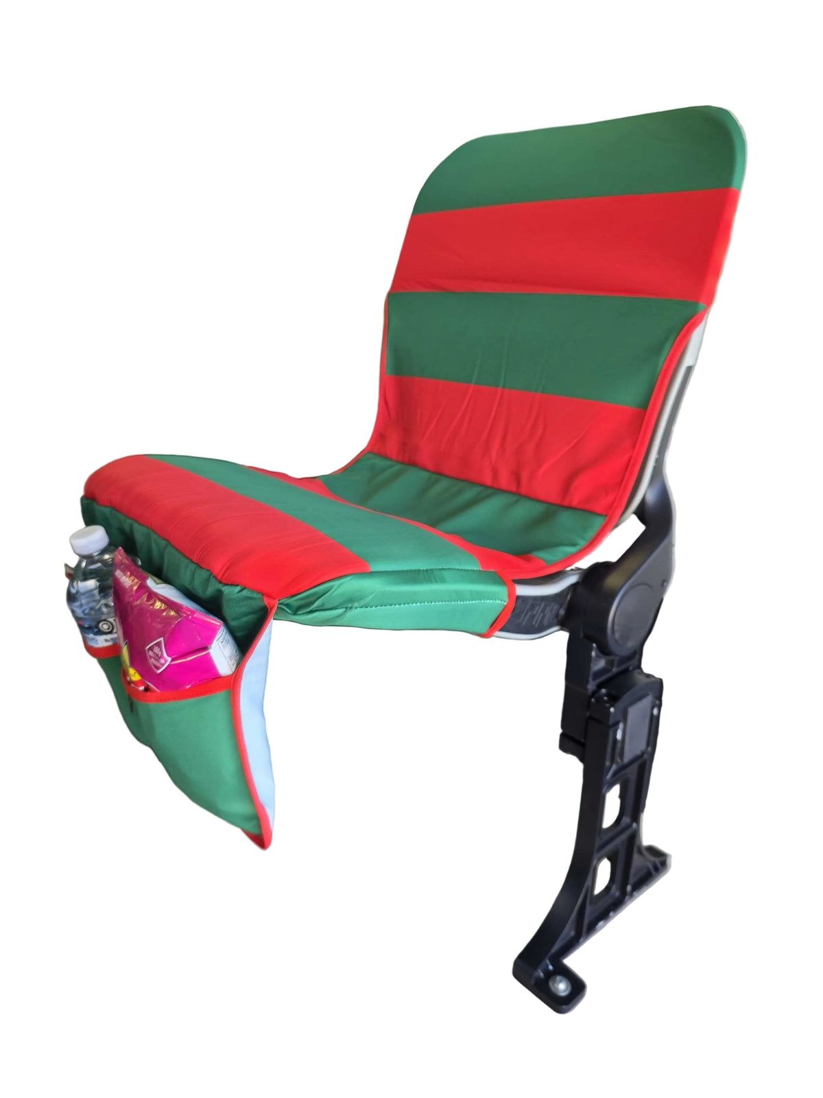 [Coming Soon] Green and Red Stripes - SEATMATE Stadium Seat Cover