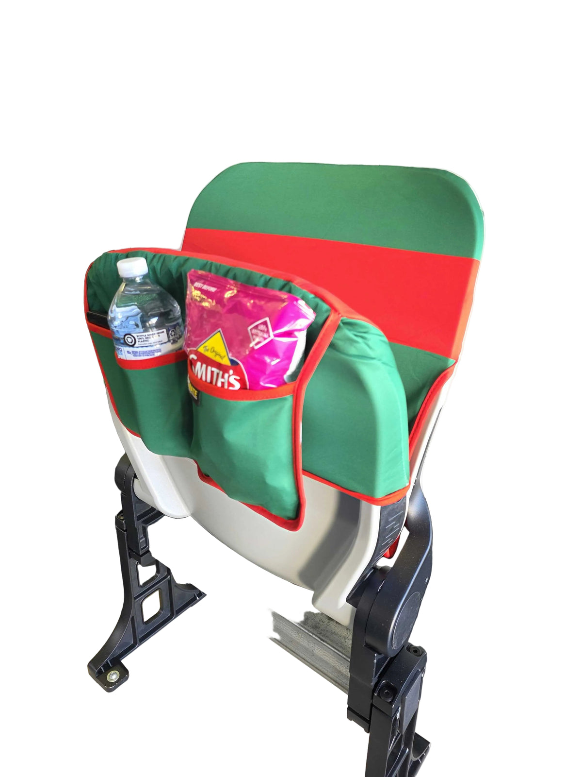 [Coming Soon] Green and Red Stripes - SEATMATE Stadium Seat Cover