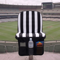 [Coming Soon] Black & White Stripe - SEATMATE Stadium Seat Cover