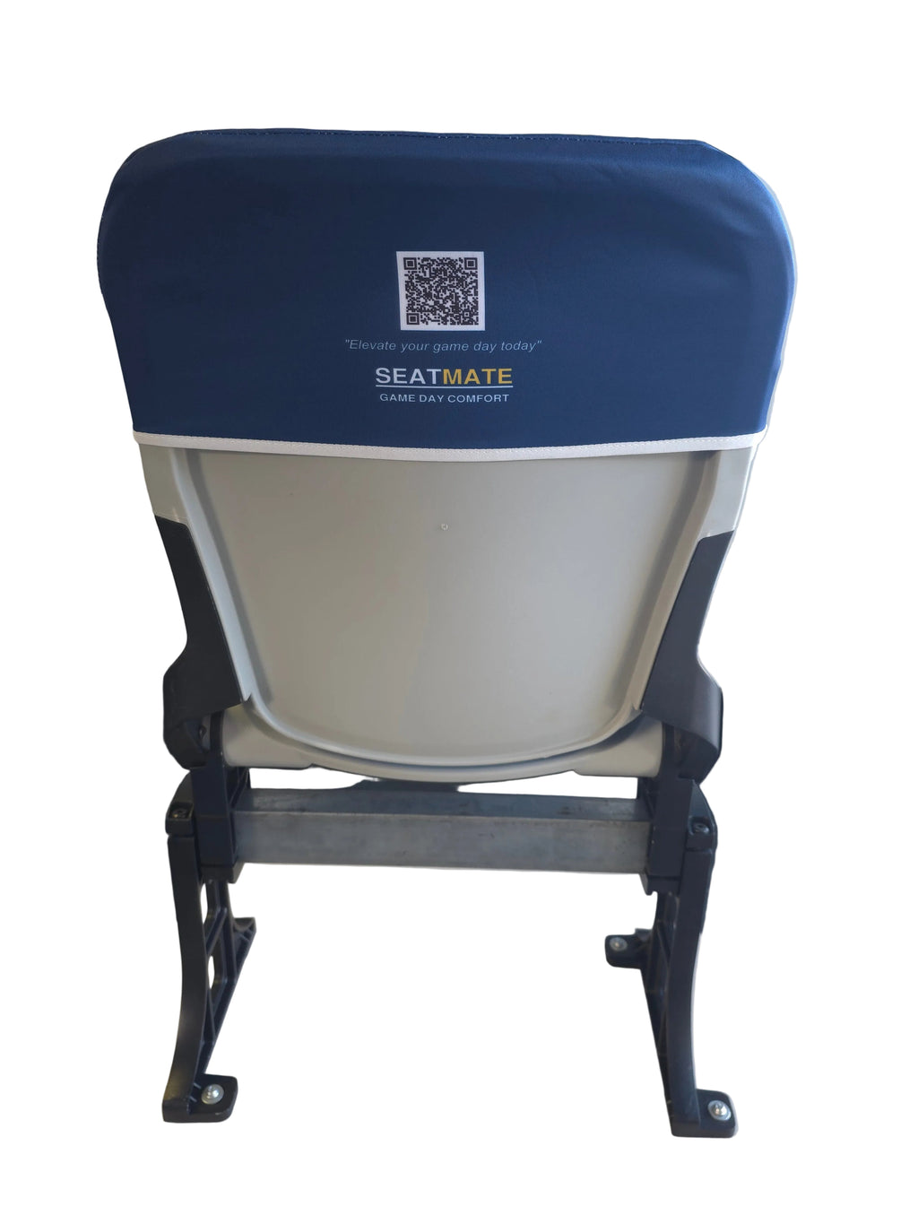 [Coming Soon] Navy & White Horizontal Stripe - SEATMATE Stadium Seat Cover